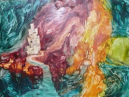 Jana �KOLAUDYOV� - Encaustika