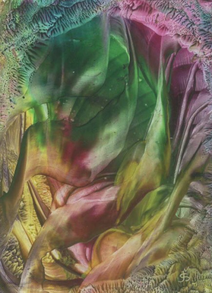 Jana �KOLAUDYOV� - encaustic