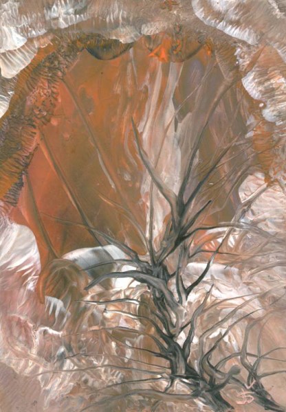 Jana �KOLAUDYOV� - encaustic