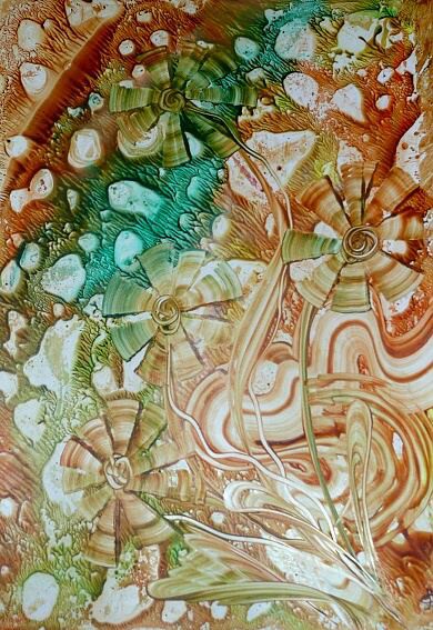 Jana �KOLAUDYOV� - encaustic