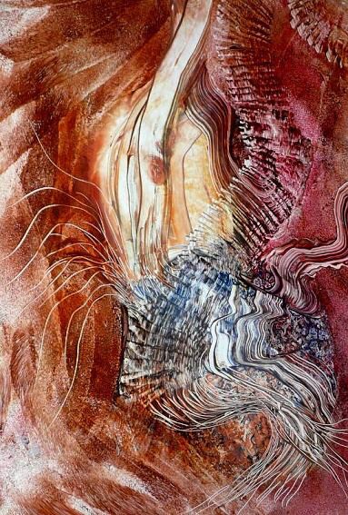 Jana �KOLAUDYOV� - encaustic