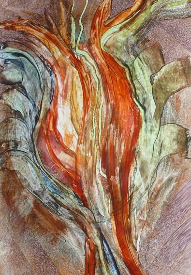 Jana �KOLAUDYOV� - encaustic