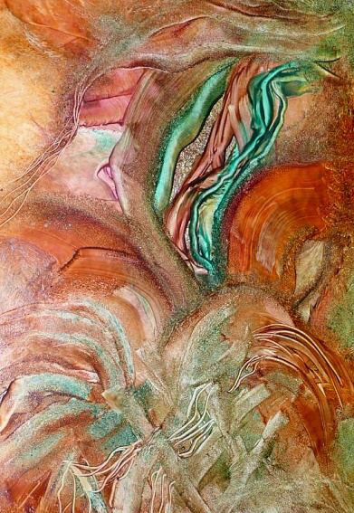 Jana �KOLAUDYOV� - encaustic