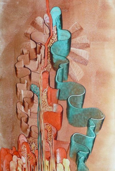 Jana �KOLAUDYOV� - encaustic