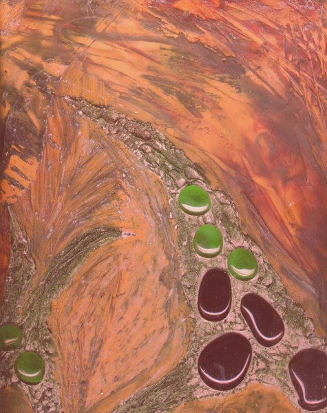 Jana �KOLAUDYOV� - encaustic