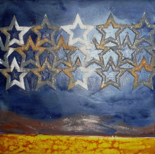 Jana �KOLAUDYOV� - encaustika