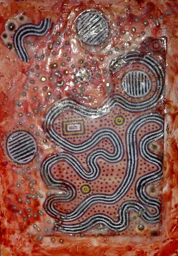 Jana �KOLAUDYOV� - encaustika